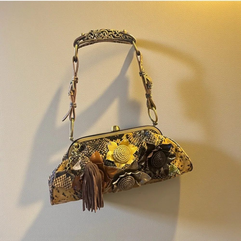 Sharif Limited Edition Handcrafted Embellished Frame Bag • Wearable Art - Picture 1 of 11